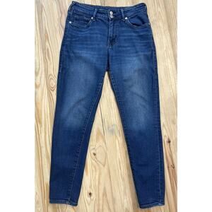 True Religion Jennie Curvy Skinny Jean Women’s Size 30 Med Wash Stretch Mid Rise